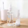 30 ml 50 ml Sprühflaschen Leerer nachfüllbarer Behälter Kunststoff Transparente Händedesinfektionsflasche Reisezerstäuber Parfümflasche GGA3441-2