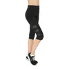 Kvinnor sport leggings yoga byxor kalv längd byxor gym fitness leggings kvinnor tjej svart mesh byxor moderskap kläder c6169