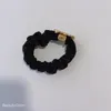 Cadeaux de fête Couleur de mode diamant en alliage en alliage en alliage Flanelle Corde à tête C Style Rubands de caoutchouc Ring pour les dames Favorite Ponytail délicate Ite2847345