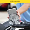 iPhone X 8 6 6의 Universal Aluminum Alloy Motorcycle Phone Holder Telephone Moto Holder Bike Handlebar9361674