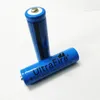 The 18650 3800mah lithium battery 3.7V can be used for bright flashlight and electronic products have yellow and blue