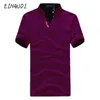 Polo da uomo in cotone Moda estiva Camisa Polo Polo da uomo manica corta di alta qualità Marche T-shirt di marca traspirante Trend S -5xl