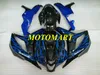 Zestaw do obróbki motocykli do Honda CBR600RR F5 07 08 CBR600 RR CBR 600RR 2008 2008 Blue Flames Blue Fairings Set + Gifts HC08