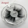 16 Stile 5D-Nerzwimpern Haar 25 mm Wimpern Falsche Wimpern besser als 3D Dicke lange unordentliche Kreuz-Augen-Wimpernverlängerung Augen-Make-up-Tools