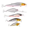 5PCS coloré dur leurre de pêche Bass Bait Fish Hook Kit