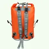 China bietet direkt ab Werk einen wasserdichten, luftdichten Rucksack-Trockenbeutel mit hochwertigem TPU-Trockenschlauch für Outdoor-Sportarten mit individuellem Logo an