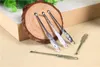 200Pcs/lot Ear Pick Stainless Steel Ear Wax Earwax Curette Remover handle Cleaner Tool Earpick Spoon Cleaning Health Care