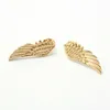 Оптовая Wings Style Collar Pin Brooch для женщин винтажное крыло ангела золото серебро ювелирные изделия золото серебро свитер рубашка брошь