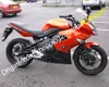 Orange mässor för Kawasaki Ninja 650R ER 6F 650 R ER6F 09 10 11 ER-6F ABS PLASTISK MOTORCYCLE FAIRING KIT 2009 2010 2011