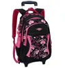 KID039S Travel Rolling Bagage Bag School School Trolley Backpack Girls Backpack on Wheels Girl039S Trolley School Wheeled Backpack5981451360422