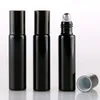 5ml 10ml rolo na garrafa vazio de óleo essencial perfume olho creme cosmético recipientes de amostras de amostras com bolas de rolos de aço inoxidável