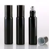 5 ml 10 ml rol op fles lege etherische olie parfum oogcrème cosmetische containers monster potten met roestvrijstalen roller ballen