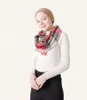Écharpe légère en gros-femmes écharpe en treillis coloré de haute qualité écharpe en cachemire de mode automne et hiver