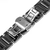 20mm keramische horlogeband voor Samsung Gear S2 Classic R732 R735 Galaxy Horloge 42mm / Active 40mm Gear Sport Band Polsriem Bracelet T190620