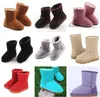 Heiße Designer-Schuhe für Jungen und Mädchen im australischen Stil für Kinder, Baby-Schneestiefel, wasserdichte Slip-On-Kinder-Winter-Kuhlederstiefel der Marke XMAS