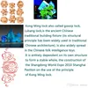 2019 nieuw ontwerp IQ Brain Teaser Kong Ming Lock 3D Houten Ingestreepte Burr Puzzels Game Toy voor Volwassenen Kinderen