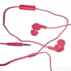 Gumy HA FR6 سماعات سماعة سماعات الرأس Gummy 3.5 مم مصغرة في Earphone HA-FR6 GUMY بالإضافة إلى MIC والتحكم عن بعد لهاتف Android الذكي مع حزمة البيع بالتجزئة MOQ100