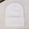 Gorro personalizado com logotipo bordado chapéu de malha para adultos chapéus quentes de alta qualidade etiqueta tecida bonés de inverno gorro personalizado