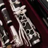 New BUFFET CRAMPON clarinete Nível Modelo Profissional TRADIÇÃO Sândalo Ebony Madeira e Bakelite um clarinete 17 teclas