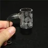 High Quality Smoking Quartz Banger Nails with 4mm Thick Bottom domeless nail bangers 14mm Male 90 Degree for water pipe dab bong