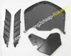 ZX-14R 06-11 Kroppsmotorcykel Fairings Set för Kawasaki ZX 14R ZX14R 2006-2011 Svarta gröna sportfeokiter (formsprutning)