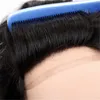 Curly Wave Toupee för män alla franska spetsar mänskliga hår män toupee ersättningssystem remy hår 20 mm våg full spetsar mens toupee hår5547303