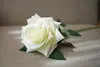 Single-vessle roze hoogwaardige meerlagige zijden zijden rozen kunstbloemen voor bruiloftdecoraties nieuw ontwerp Big Rose Heads