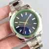 럭셔리 남성 시계 번개 116400 일 날짜 고품질 기계식 자동 시계 스테인레스 스틸 비즈니스 패션 손목 시계 최고의 선물