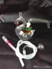 Accessori per bong in vetro per tubo dell'acqua del cigno ﾠ, pipe per fumatori in vetro colorate mini multi-colori pipe a mano Best Spoon glas