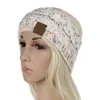 Flickor Mjukt Stickat Tyg Huvudband Kvinnlig ull Vinter Varm Turban Hårtillbehör För Kvinnor Virka Head Wrap Stretch Headdress