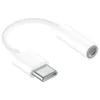 USB Typ C do 3.5mm Kable adaptera Audio Słuchawki Słuchawki Jack Samica Type-C Convertor Aux Cable do Samsung S6 S7 S9 Telefon komórkowy