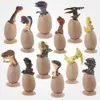 Série de dinossauros jurássicos de Natal Dragon Snake Neck Dragon Tyrannosaurus Plástico Dinosaur Toy Modelo de Toy Modelo EducationA6713994