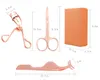 4 Pcs/Set Eyebrow Trimming Eyebrow Scissors Eyelash Curlers Makeup Beauty Tool For Women with Gift Box