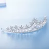 Luxo pérola hairbands para noiva festa de casamento coroas de cristal e tiaras nupcial headpieces brilhando strass headbands1222716