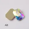 New Style 10X14mm Big Long Octagon Nail Rhinestone Colorful Flatback Glass Crystals Use for Nail DIY Decorations Rhinestones