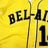 Bel-Air Academy Jersey # 14의 신선한 왕자는 스미스 야구 유니폼 S-XXXL