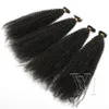 vmaeマレーシアのキューティクルアラインドVrigin Remy Pre Bonded Natural Color 100G 4A Tape Ins Human Hair Extensions