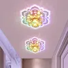 Crystal LED Spotlight Simple Modern Living Room Aisle Corridor Lights Embedded Surface Mounted Ceiling Light Porch Entrance Downlight