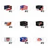 2020 미국 국기 마스크 성인 3D 인쇄 방진 통기성 빨 트럼프 선거 페이스 마스크 키즈 미국의 국기 마스크 CCA12264
