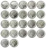 USA Ein Satz (1913-1938)PSD 67 Stück Buffalo Five Cents Craft Copy Coin Promotion Fabrikpreis schönes Wohnaccessoire Silbermünzen