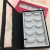 5 пар Lashes книги без ресниц Tray 10pcs / lot Multi цветы Ресницы упаковочной коробки