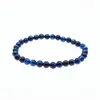 6mm 8mm 10mm Blue Natural Stone Armbanden voor Mens Healing Tiger Eye Beads Chain Wrap Bangle Fashion Sieraden Gift