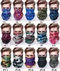 Neueste Außen Masken Multifunktionskopfschal nahtlos Stirnband Schal Bandanas Radfahren Masken Skelett Magie Schal Designer Masken I495