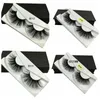 25mm 3D Vizon Kirpikler 100% Gerçek Vizon Saç Lashes Bireysel Kirpik Uzantıları Özel Logo Özel Yanlış Kirpik Paketleme Kutusu Özel Logo