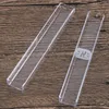 Hot selling Transparent Plastic Crystal Pens Cases Display Boxes Wedding Favor Gift Holder Office School Supplies LX1801