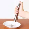 Stainless steel manual pepper mill Multi-purpose salt and pepper grinder Manual push sliver corn mustard thumb push seed muller 10pcs