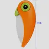 Cute Bird Pattern Folding Cutlery Ceramic Fruit Knife Outdoor Activities Camping Home Kitchen 2017