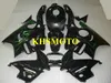 Custom Motorcycle Fairing Kit voor HONDA CBR600F3 97 98 CBR600 F3 1997 1998 ABS GROENE VLAMES Black Backings Set + Gifts HQ20