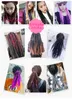 Podread lock extensões de cabelo rabo de cavalo dreadlocks artesanais extensões reggae crochê hiphop dreads crochê trança cabelo 7445788