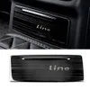 Auto Car Accessories Cigarette Lighter Panel Power Outlet Trim Sticker Cover Frame Decoration for A4 A5 S4 S5 B9 2017-20202854606